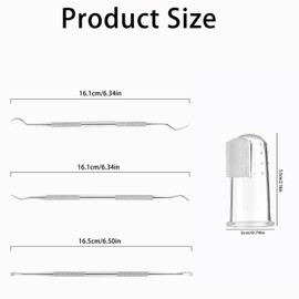 Zahnsteinentferner Set für Hunde und Katzen, Hunde Zahnsteinentferner Set, 3 Stück Zahnstein Entferner für Hunde, Zahnreiniger für Tiere, Hunde Scaler Zahnsteinentferner, Zahnsteinentferner Hund