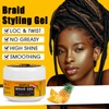 Strong Hold Braiding Gel for Twists, Locs, Edges, Cornrows -