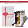 Ambielly - Calcetines de algodón para mujer con diseño de