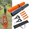 Bayattoo Heavy Duty Drag Sled Mat-Thickened Tear-Resistant HDPE with Pull