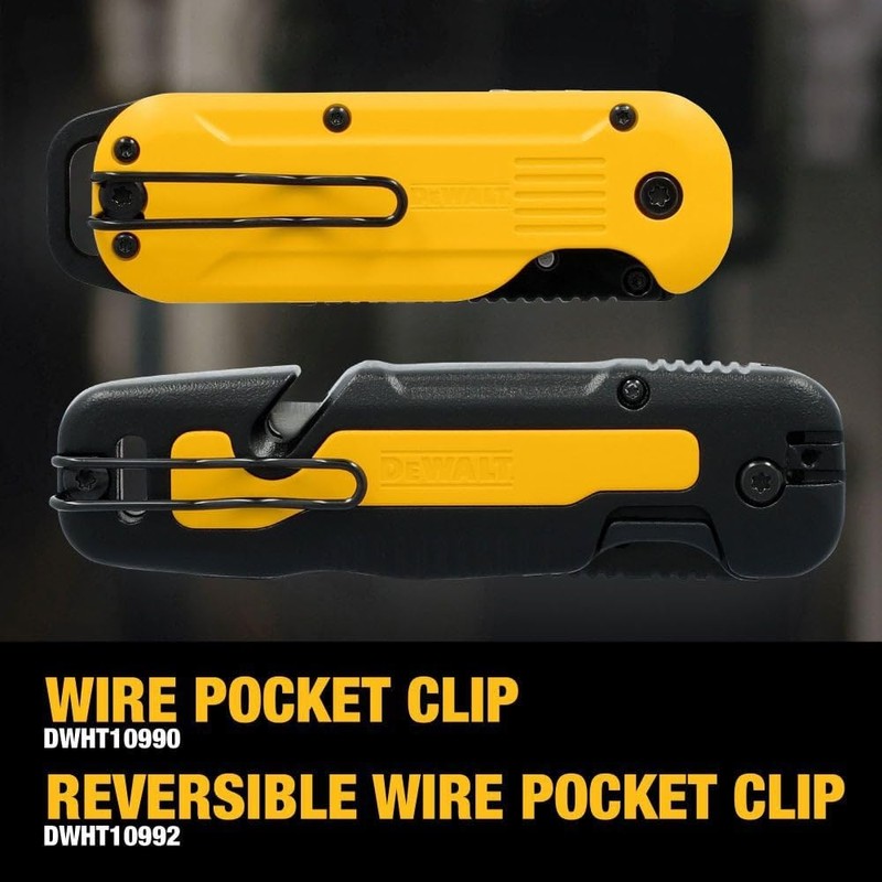 Dewalt Push And Flip Folding Utility Knife Set