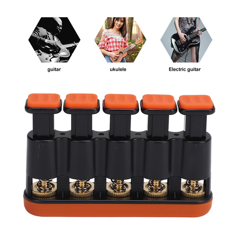 Finger Strengthener 3 to 8.5 Lbs Tension Adjustable Soft Button