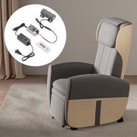 12V DC Vibration Motor, 3800RPM Mini Vibration Motor with Adjustable Speed Power Adapter and Remote Control for Massage Beds, Vibrating Screens