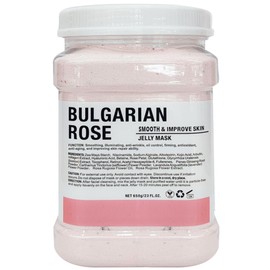 YMEYFAN Mascarilla Facial Profesional De Gelatina, Mascarilla Facial Despegable En Polvo De Rosa Búlgara, Hidratación Profunda, Cuidado Facial, Spa...