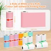 HuiJuKeJi 12 Rolls Mini Printer Sticker Paper,Thermal Self-adhesive paper 57