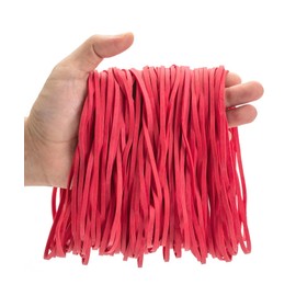 Mr. Pen - 100 Pack Red Rubber Bands, 7 Inch Extra Large Office Supplies