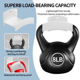 TimDonki 10Pack Cowboy Hat Rack, 2.2Inch Hat Hooks for Walls, Wide-Brimmed Hooks Display, Strong Adhesive Organizer, Adhesive/Wall Drilled Cowboy Holder for Door, Bedroom, Closet，White-02