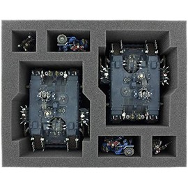 Feldherr FS110A003 Foam Insert Compatible with Chaos Space Marines - 6 Compartments