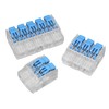 Ideal Electrical in-Sure Lever Wire Connector,12 AWG, 2-Port (30-01L22), Bag