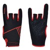 URTERYSER Non-Slip Bowling Gloves Grip Protective Gloves SemiFinger Instruments Sports