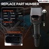 Set of 4 Ignition Coil Packs & Iridium Spark Plugs