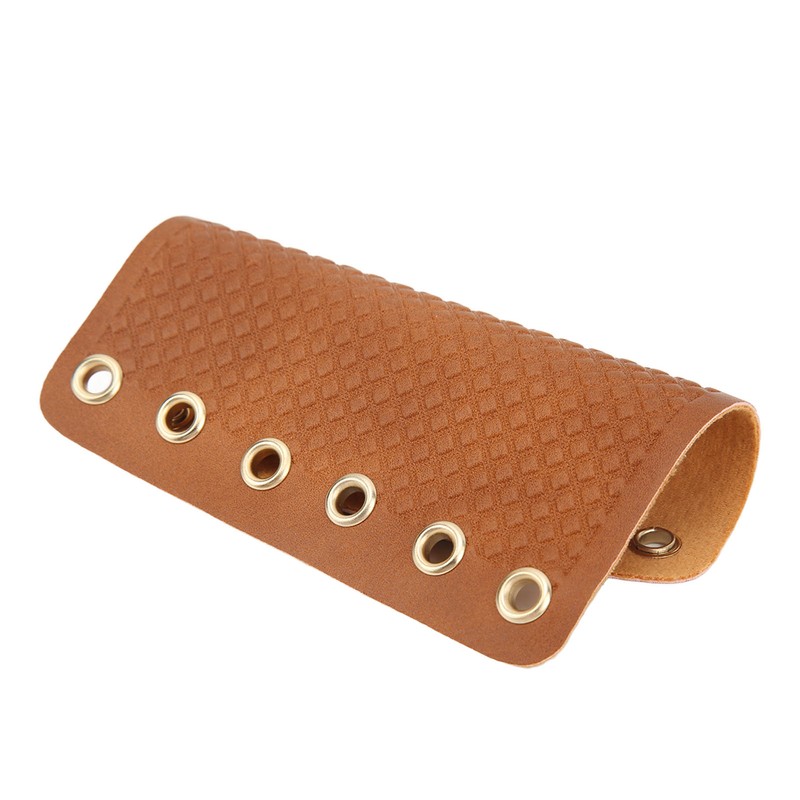 Motorcycle Hand Grip Cover Fiber Simulated Leather Anti Slip Retro