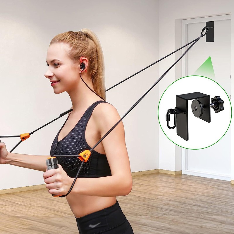 Heavy Duty Door Anchor Attachment for Resistance Exercise Bands Workout