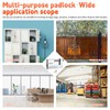 Container Padlock, Heavy Duty Padlock 96mm Large Shed Padlocks with