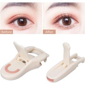 Rizador De Pestañas, 2 Piezas Rizador De Pestañas Con Forma De Pata De Gato Mini Rizador De Pestañas Portátil Rizador De Pestañas, Herramienta para Rizar Pestañas con Clip Cute Eyelash Curler Set