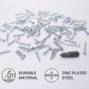 SKIR'CO Pack of 100 Galvanised Steel 2.5 x 20 mm