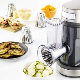 Moulinex Zerkleinerer XF6320B1, offizielles Zubehör für Masterchef Gourmet Hobelschneider, kompatibel mit allen Robots Masterchef QA510110 QA512G10 QA530D10