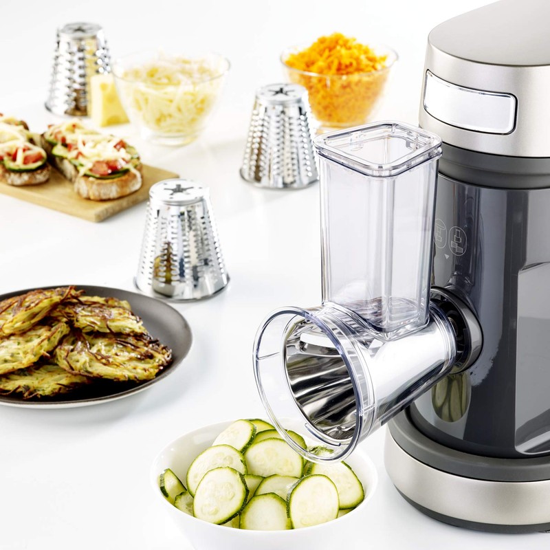 Moulinex Zerkleinerer XF6320B1, offizielles Zubehör für Masterchef Gourmet Hobelschneider, kompatibel