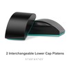 Hat Heat Press Machine for Caps with 2pcs Interchangeable Platens(6.7"x3.8",