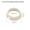 sourcing map Pack of 5 G9 Lamp Holder Rings Lampshade