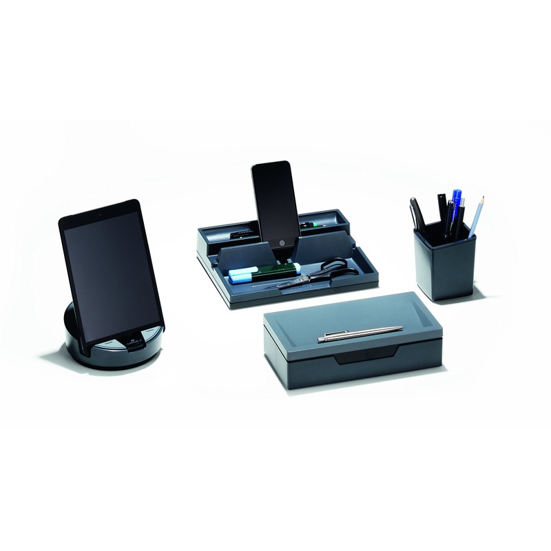 DURABLE Smart Office Tablet Base Pedestal, 5.75" w x 5.75"