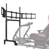 Dardoo Triple Screen Monitor Stand for Roud Tube Racing Simulator Cockpit