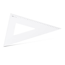 Aristo AR6031 Set Square 60° Perspex 360 mm Transparent