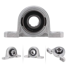Alloy Bearing Block - KP001Pillow Block Bearing 12mm Flange Bore Automatic Self-Adjustment Center Mounted