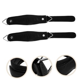 Totority 1Pair Ankle Strap Cable Machine Attachment Ankle Straps for Leg Workouts Fitness Machine Compatible for Glute Kicks Leg Extensions Resistance Training