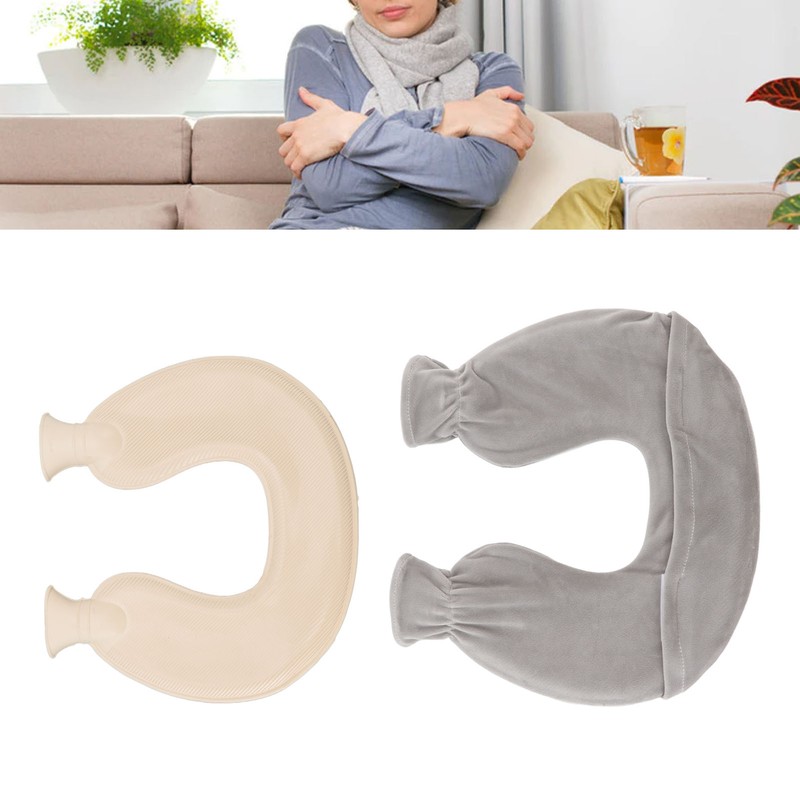 1L Hot Water Bottle U Shaped Hot Water Bag for