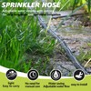 Apgooface Sprinkler Hose with Holes, Flat Soaker Hose 100 Ft