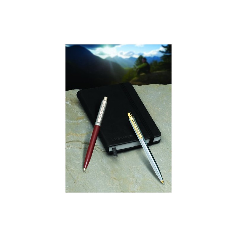 Sheaffer Sentinel Ballpoint Chrome - Gold Trim