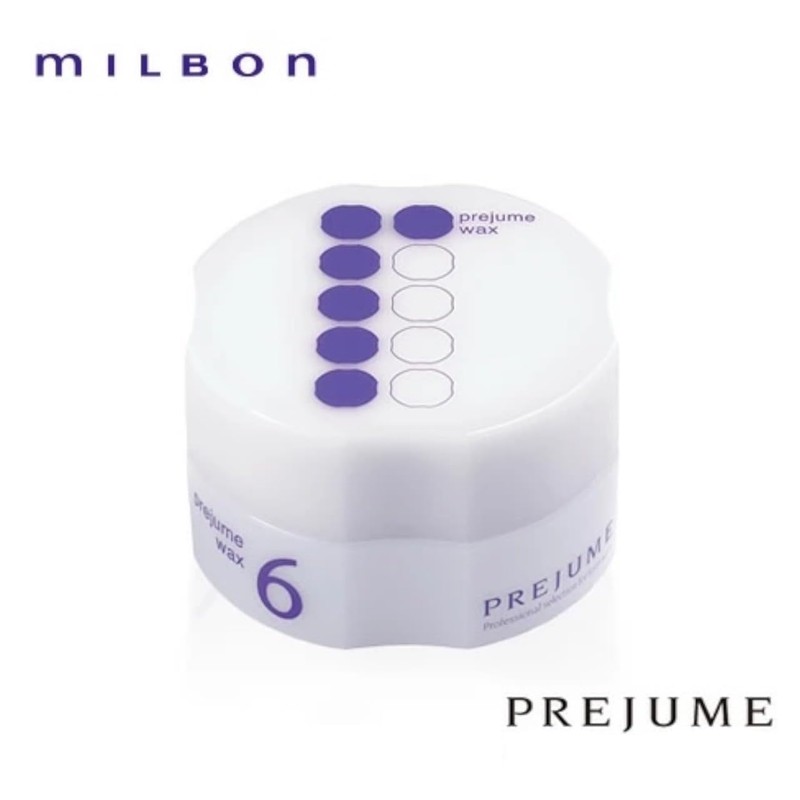 Milbon Prejume Wax 6 90g 1pcs + Bonus Kunutonn Original