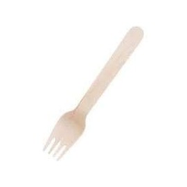 Edenware 100% Biodegradable Wooden Fork 100 Pieces per pack