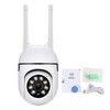 1080P Outdoor Security Camera 360° Viewing Angle 2 Way Audio