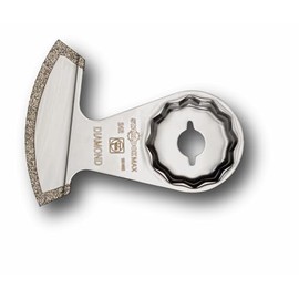 Fein Starlock Max Diamond Segmented Saw Blade for MultiMaster Tools - Precise Marble, Epoxy Resin and Pozzolan Grout Removal, Extra Thin Version, 3/64" Kerf - 63903242210