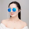 Eyglajdd 1 Piece Glasses Chain Women's Acrylic Beads, White
