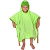 'Wörner Südfrottier Baby Bath Towel – Wash Mitt Frog Lime