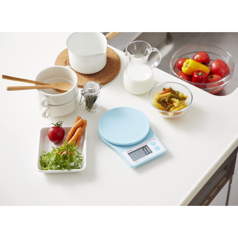 Tanita KJ-216 BL Cooking Scale, Kitchen Scale, Digital 4.4 lbs