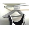 DODIN HOME 10 Silver Wire Notched Hangers Space Saving Metal