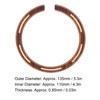 Guitar Soundhole Decal SelfAdhesive Ring Sticker Decoration Accessories Maple Rosewood