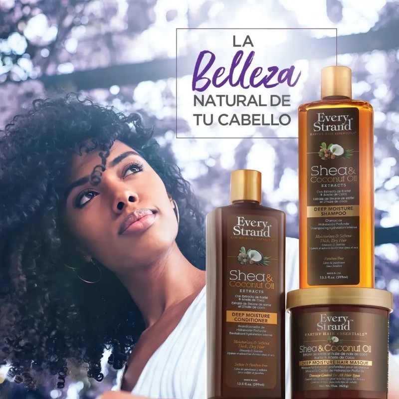 Shampoo Every Strand - Karité Y Aceite De Coco 399ml