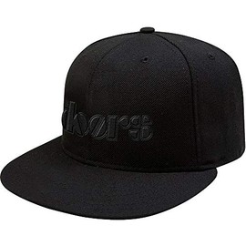 Men's Doors Logo Snapback Baseball Cap Adjustable Black