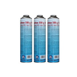 3 x 330 g Replacement Druckgasdose EN417 (BG 400 BG 500 BG 2000, BG - 3000)