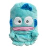Marushin 3245012300 Mascot Blanket with Drawstring Sanrio Hangyodon, Fluffy Hangyodon,