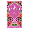 Pukka Morning Berry Organic Herbal Tea Bags, Caffeine Free Natural
