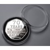 The Commemorative Coin Company 70th Birthday .999 Silver Commemorative in