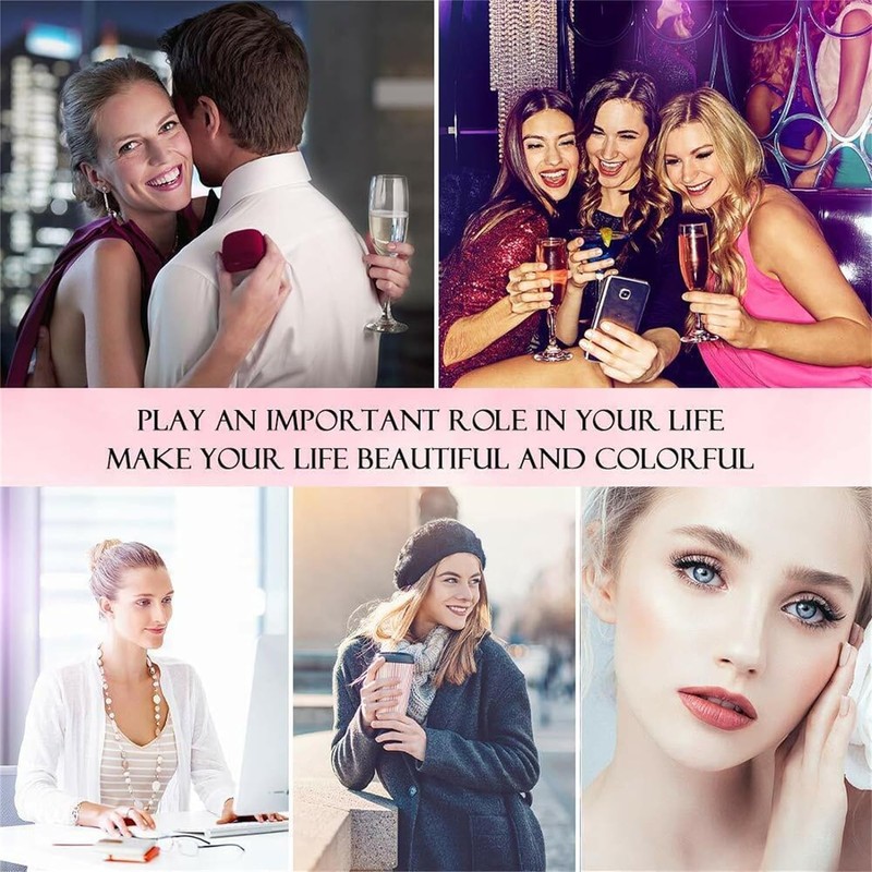 Generic Velleara Magnetic Lashes, 2025 New Reusable Magnetic Eyelashes Natural