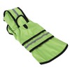 Dog Raincoat Polyester Pet Rain Cape Jacket Reflective Stripe Waterproof