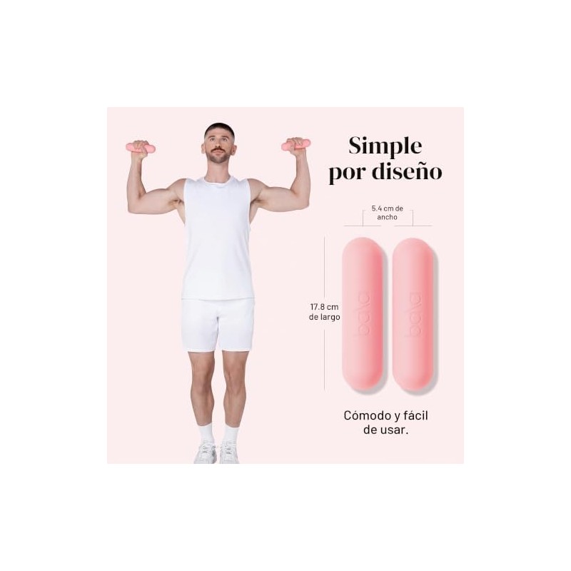 Bala Bars - Juego de mancuernas para mujeres y hombres,